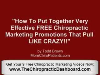Free Chiropractic Marketing Ideas