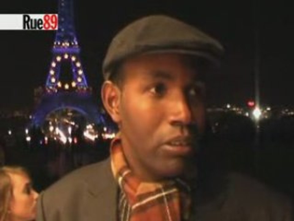 Rassemblement pour Obama à Paris