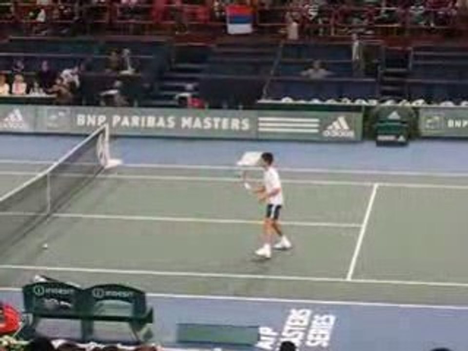 Masters Series Bercy 2008 - Training Djokovic
