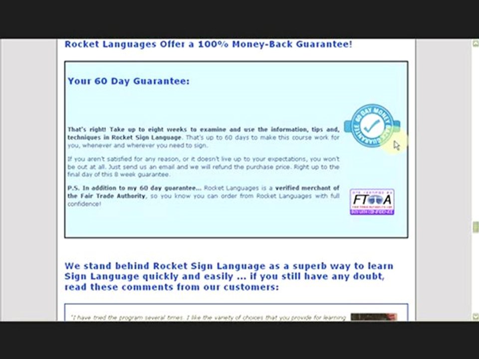 Learn Sign Language Fast