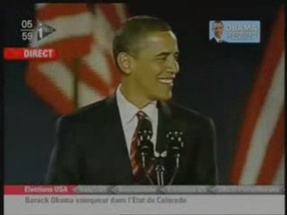 OBAMA (discours gagnant)
