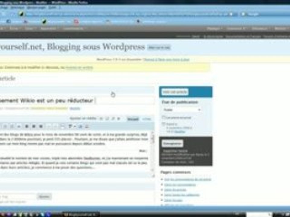 La fonction more de Wordpress