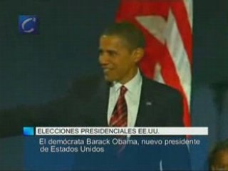 Barack Obama se hace con la Casa Blanca