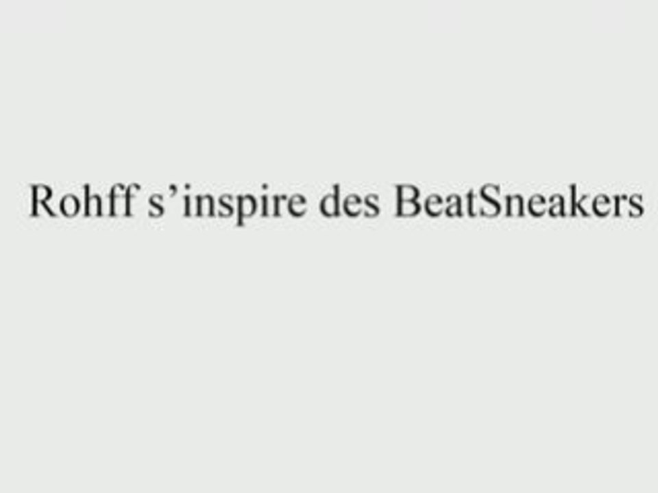 Rohff - Pas de héros - The BeatSneakers