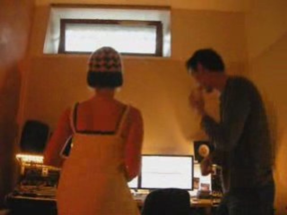 Maureen en studio