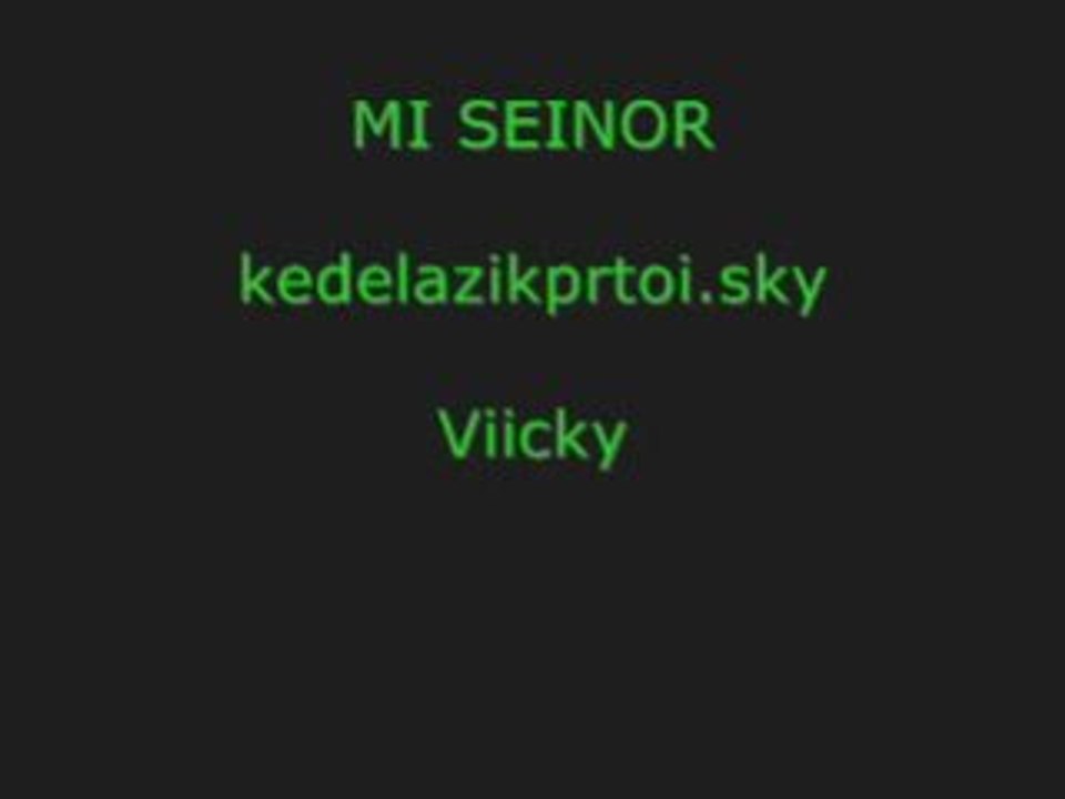Mii seiniooor
