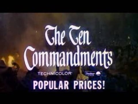 BANDE ANNONCE 3 LES DIX COMMANDEMENTS 1956 STEFGAMERS