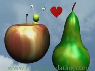 Raw vegan food dating, funny video