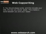 web copywriting