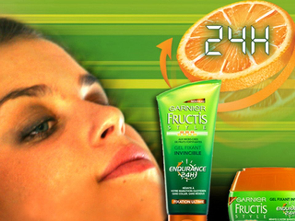 Pub Garnier Fructis STYLE - ENDURANCE 24H