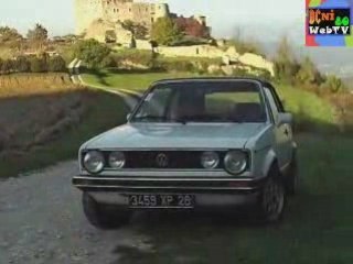 Présentation de la Golf Cabriolet GL