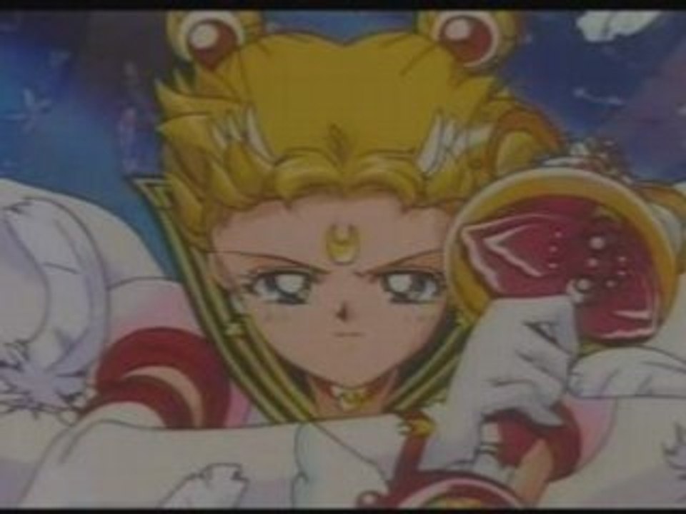 Silver Moon Crystal Power Kiss!