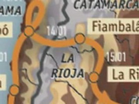 Sport365 : Le parcours du Dakar 2009