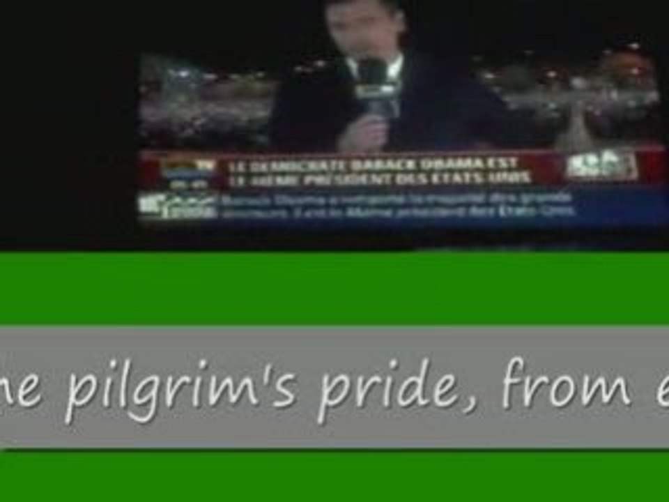 Barack Obama you did it! Thank you!