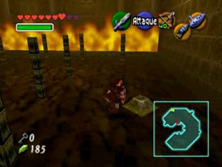 Zelda : OoT Walkthrough/31 Temple du feu (re-suite)