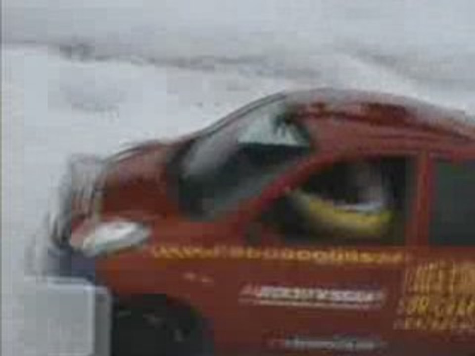 Stage de conduite sur glace