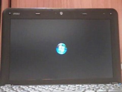 Windows 7 pre-beta on MSI Wind U100