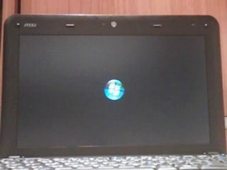 Windows 7 pre-beta on MSI Wind U100