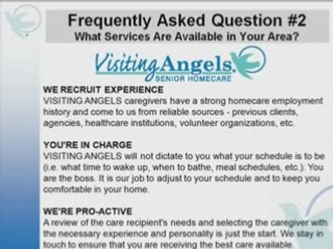 FAQ 2 In-Home Care St. Louis Park MN Visiting Angels