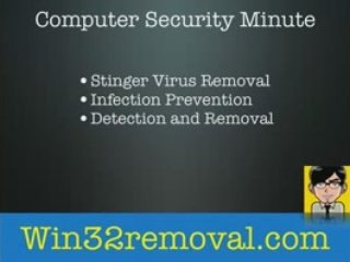 Stinger Virus Removal Software