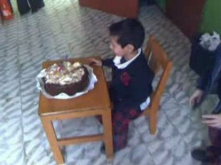 Cumpleaños de Abel en su escuela