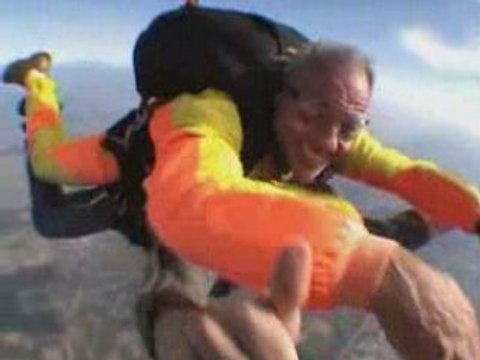 Franck saut en parachute Colmar