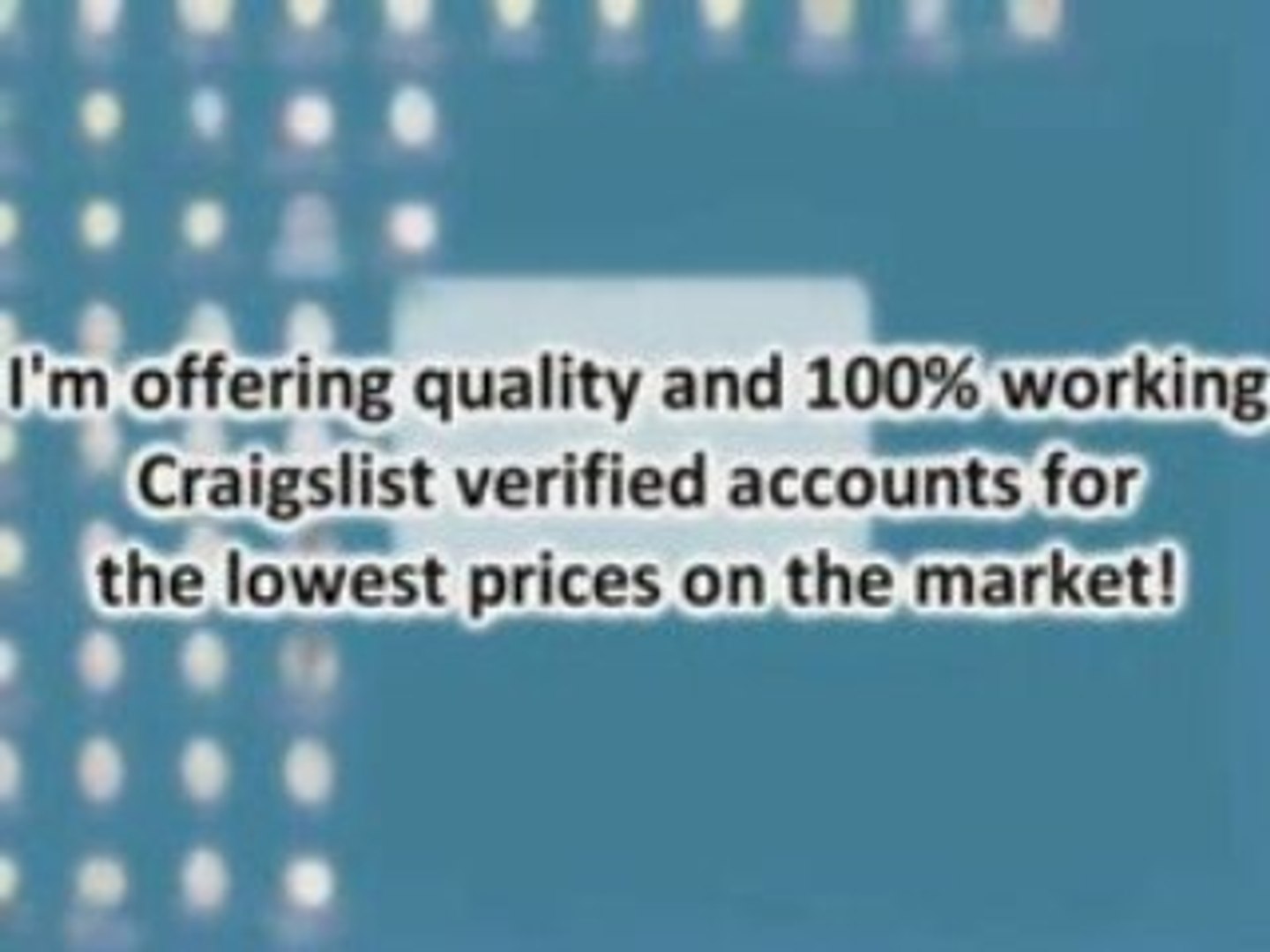 ⁣Phone Verified Craigslist Accounts - Best Prices Ever!