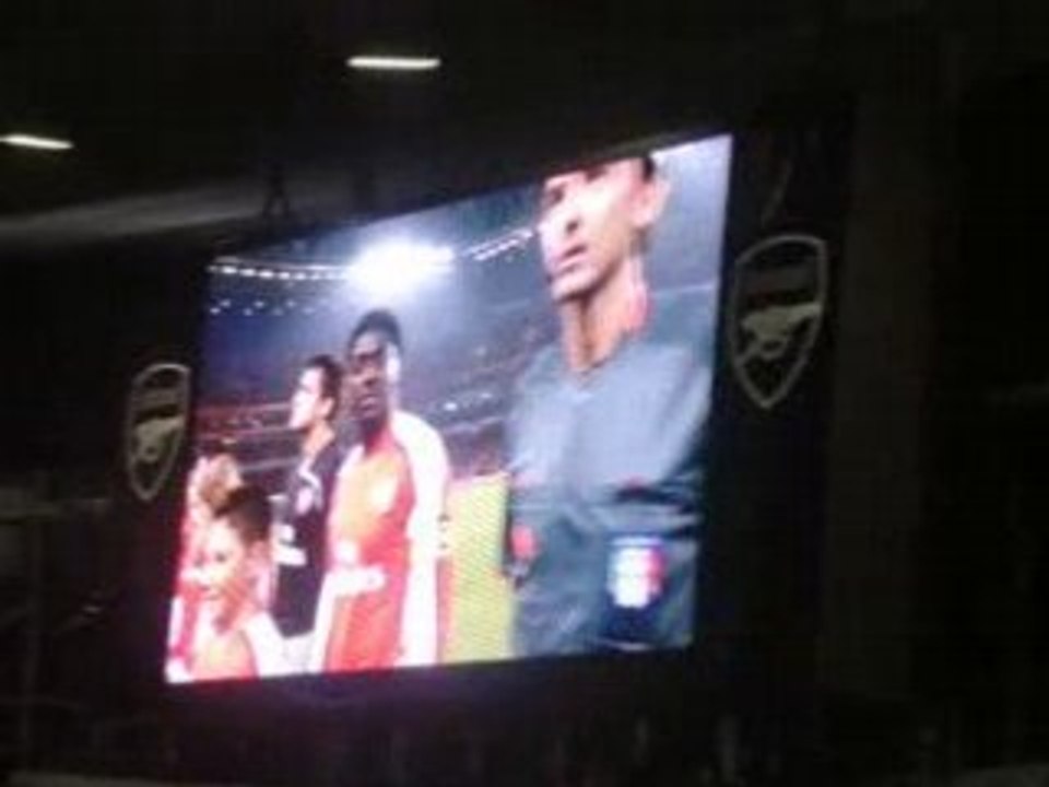 Arsenal Fenherbace: entree des joueurs