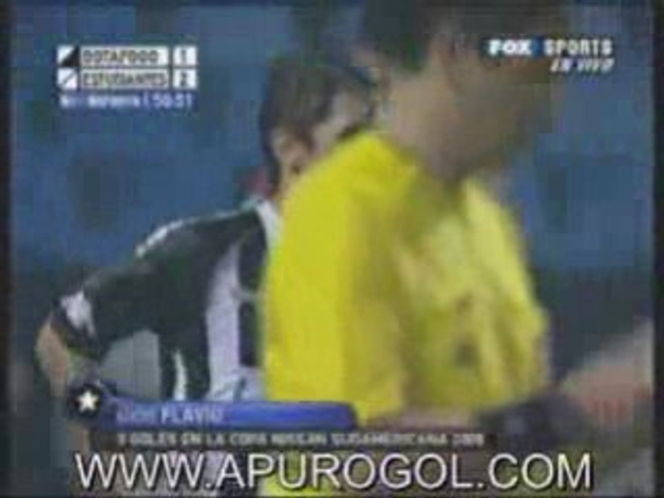 Botafogo 2 Estudiantes 2 Goles angeleri salgueiro Lucio Flav