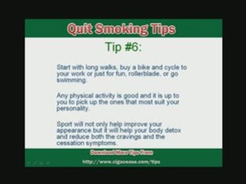 Top 10 Best Known Tips To Quit Smoking