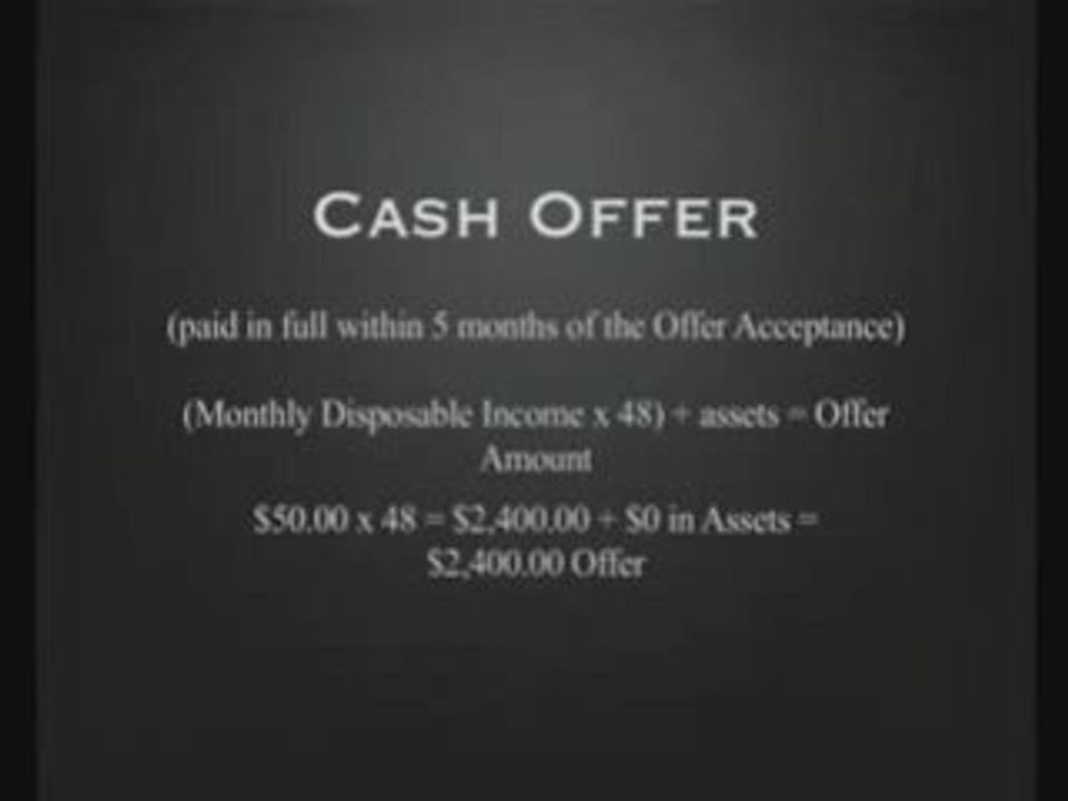 Tampa Tax Attorney discusses IRS Offer in Compromise program