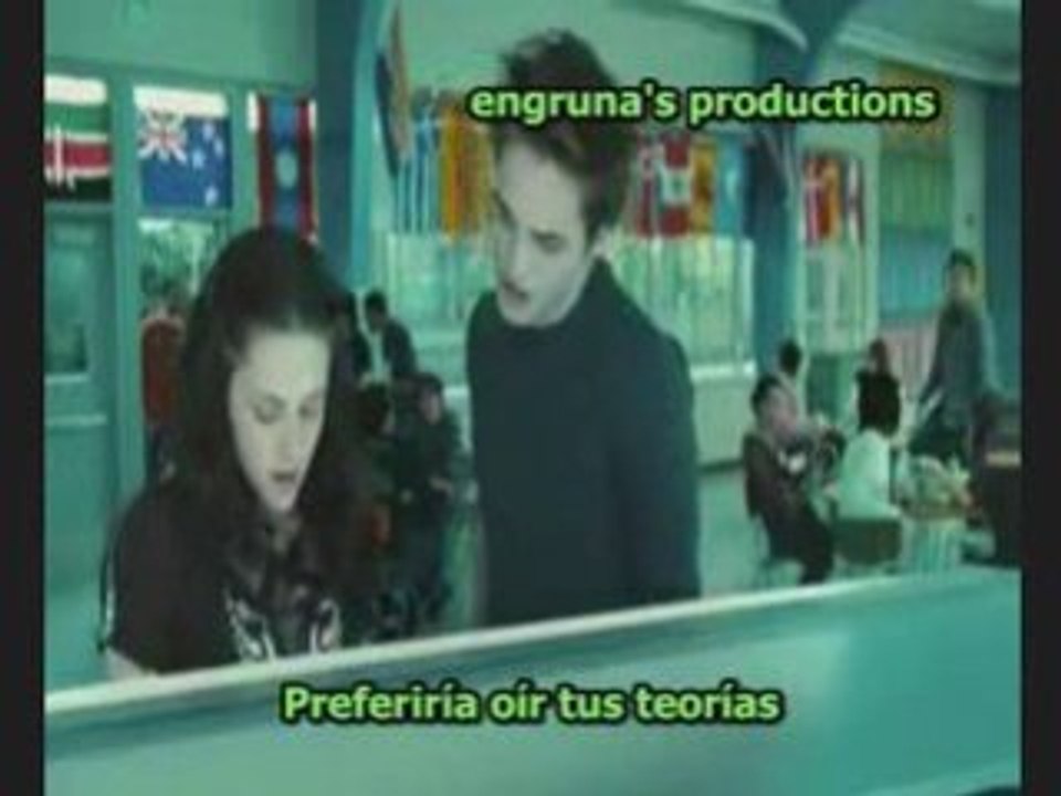 Twilight - Escena en la cafetería