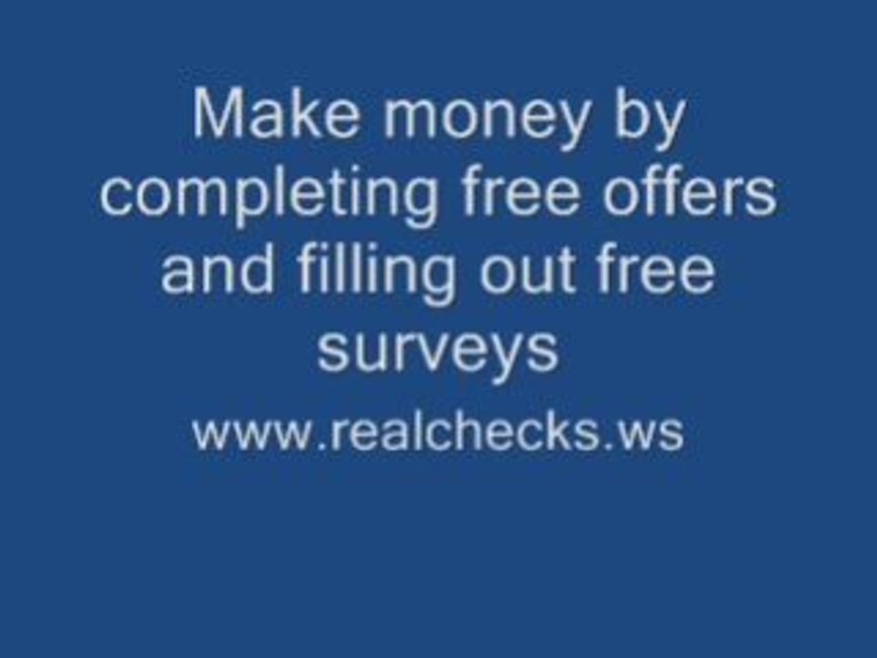 Free Survey Site. Real Payouts. Make Money