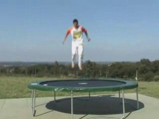 Grand trampoline 3m60