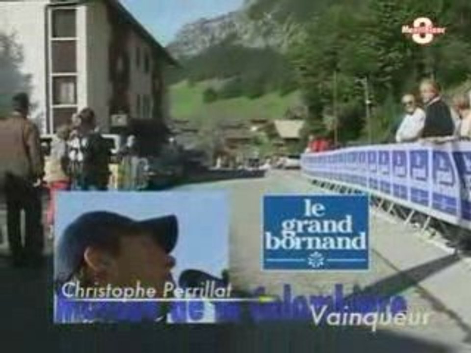 Course de Roller ski à la Montée de la Colombière