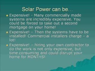 Cheap Solar Panels - DIY and save. Why pay more?