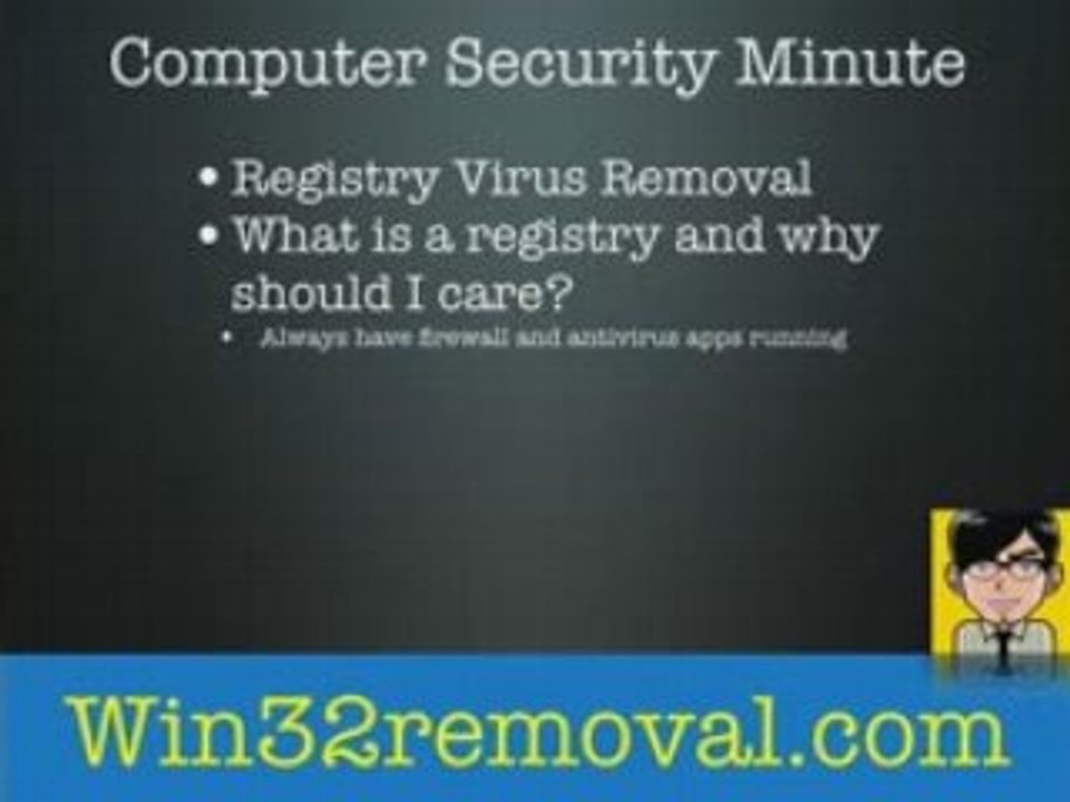 Win32 Registry AntiVirus Removal