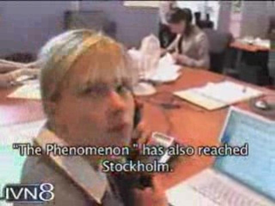 Een Indiaas tv-station zendt een reportage uit over een vree