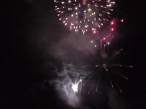 Feux d'artifice VALLOIRE 14 JUILLET 2008