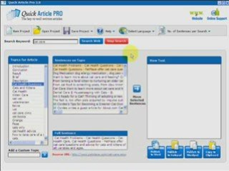 Quick Article Pro Article Writing Marketing Software Review