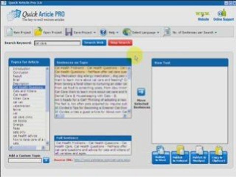 Quick Article Pro Article Writing Marketing Software Review