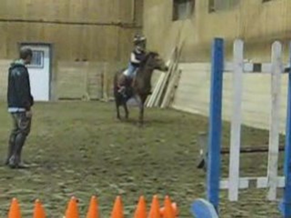 Lover Boy et moi à son premier saut.