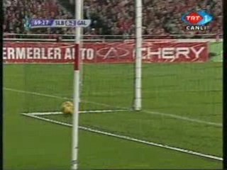Benfica Galatasaray 2.gol Ümit Karan-www.webalem.net