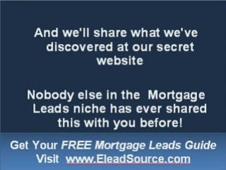 Internet Mortgage Leads