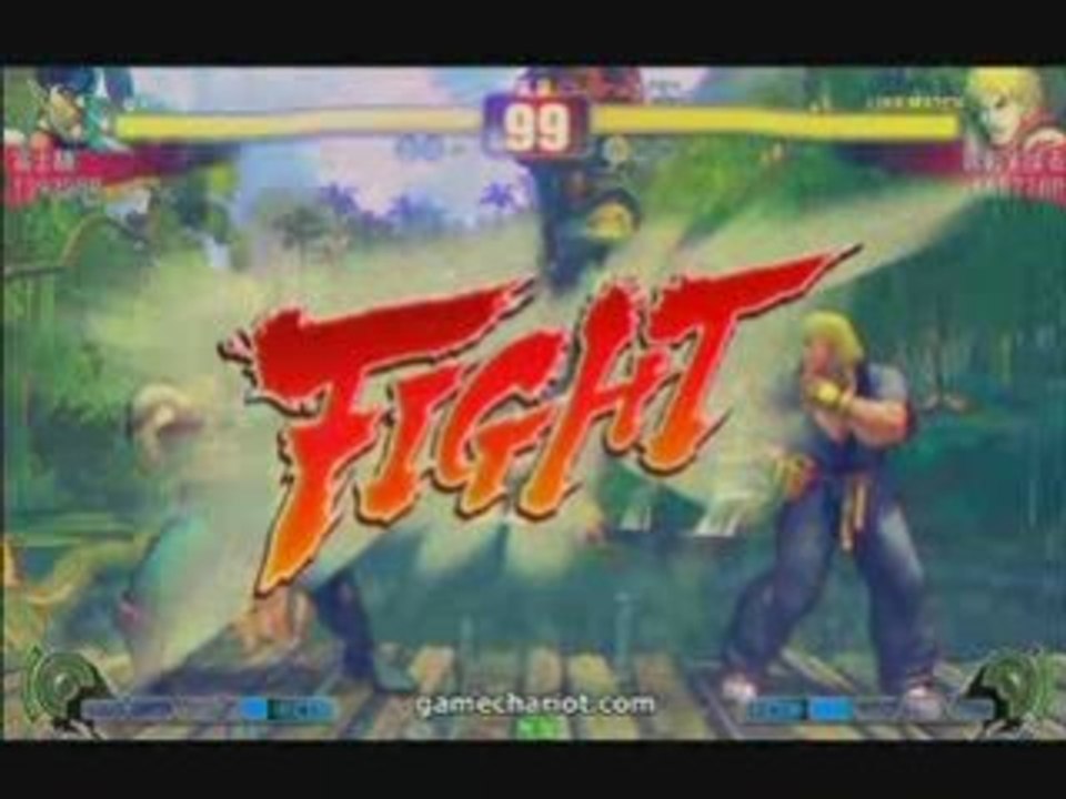Street Fighter 4 : M.Bison vs Ken