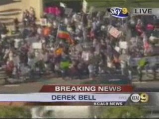 Massive Gay Protests At The MORmON'S Los Angeles Temple #1