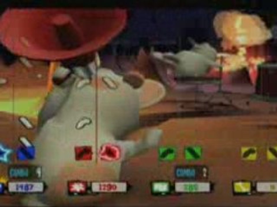 Lapins Cretins vidéo musique