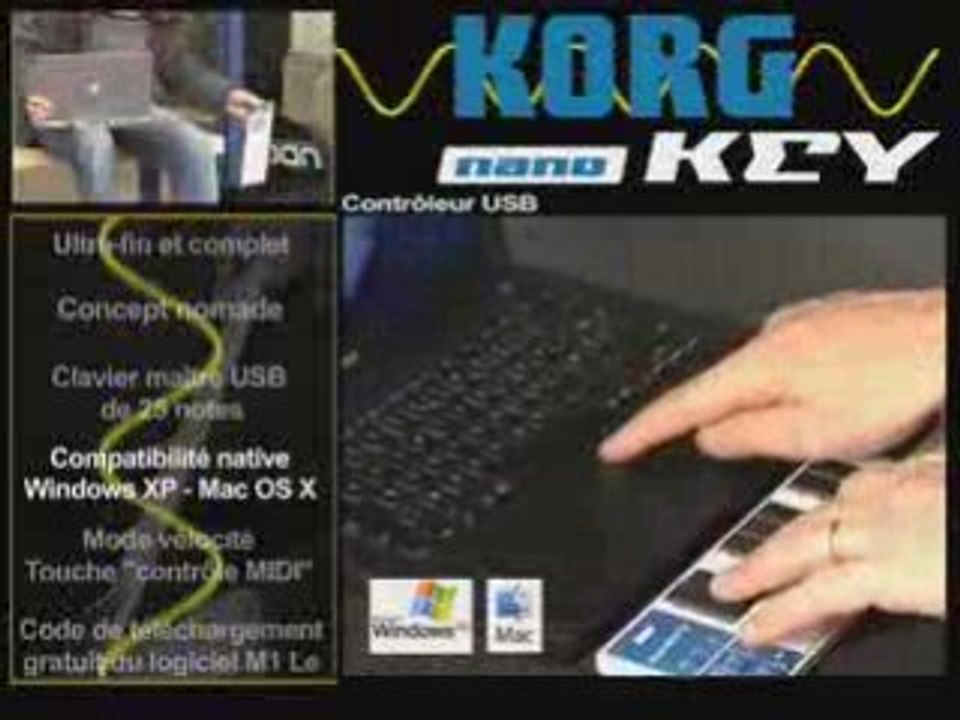 Clavier maitre Korg NanoKey (La Boite Noire)