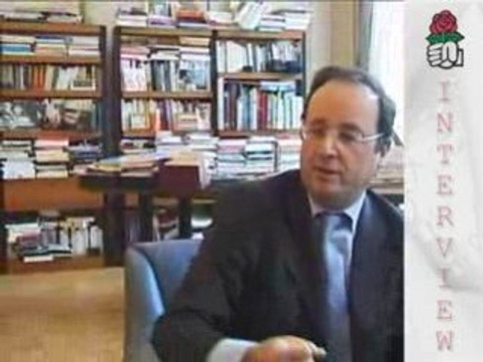 F. HOLLANDE soutient le PS 92