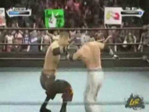 WWE SvR 2009 Rey Mysterio vs The Miz